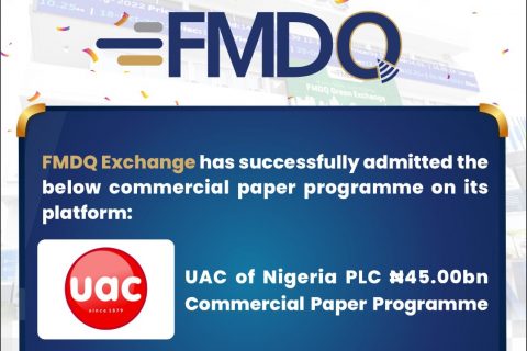 UAC of Nigeria PLC Registers its ₦45.00 Billion Commercial Programme on FMDQ Exchange