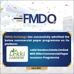 FMDQ Exchange Approv­es the Registration of the Lekki Gardens Estate Limited ₦25.­00bn Commercial Paper Programme on its Platform