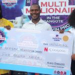 Dangote rewards customers in Rivers State with N21m, other prizes