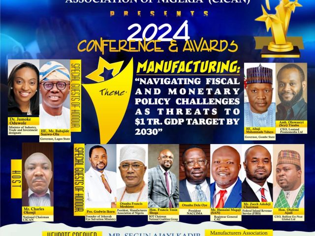 Govs Sanwo-Olu, Muhammadu Inuwa, FIRS chairman, Others for 2024 CICAN Conference Nov. 21